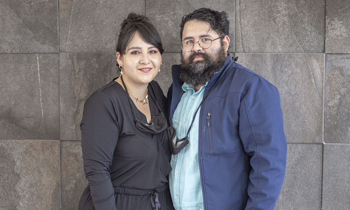Gloria Gascón y Raúl Peña