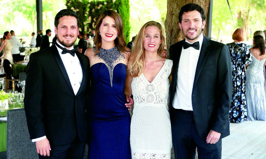 Alberto Zene, Fátima Montiel, Andrea Barulo y Juan Barulo / Foto: Daniel Saldívar