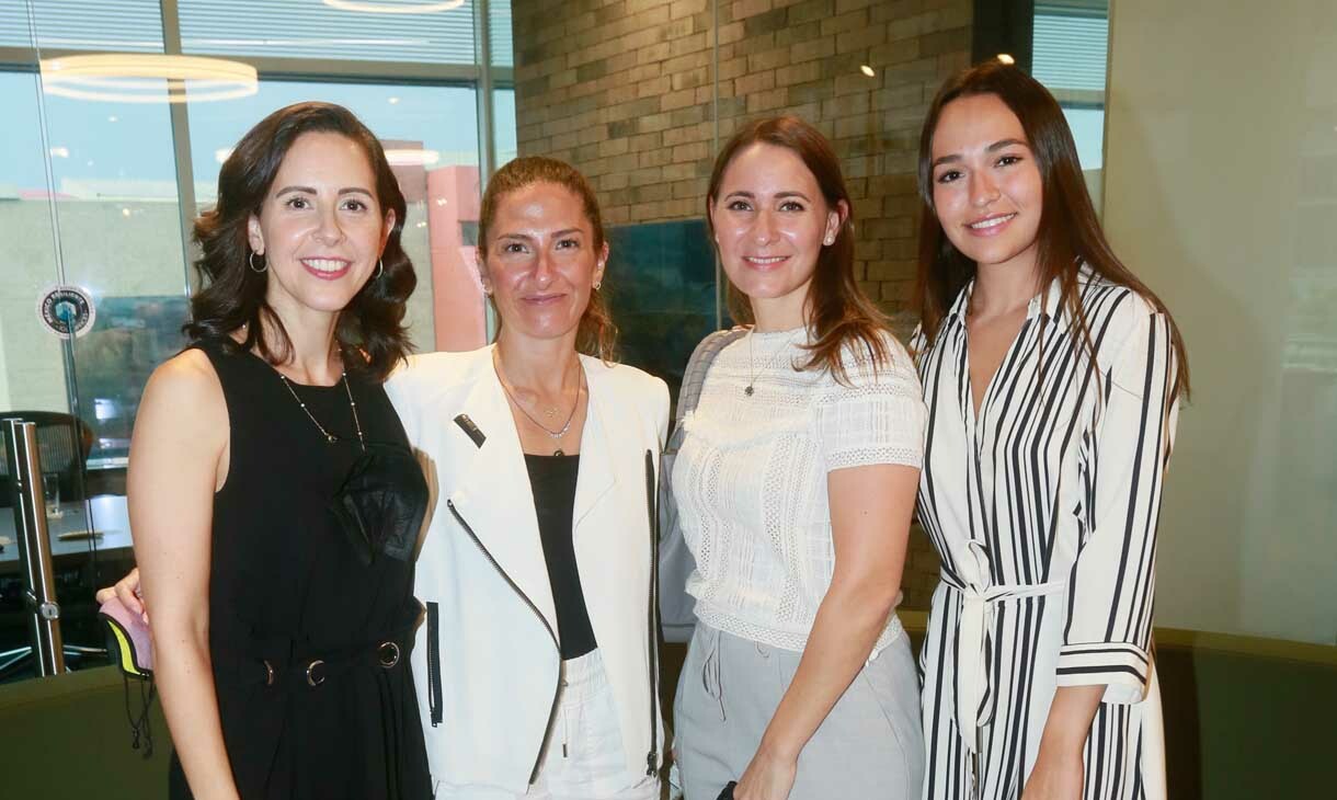 Nena Martínez, Gaby Garza, Ale Garza y Camila Ríos