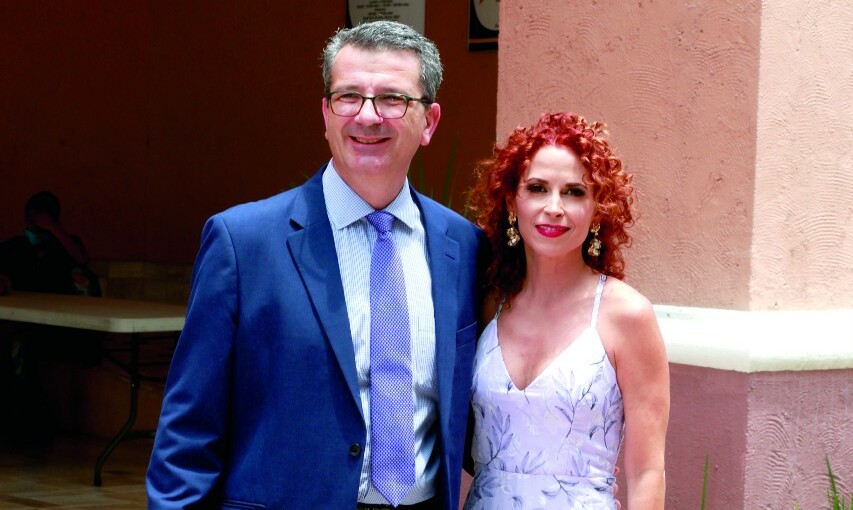 Arturo Arechavaleta y Mayela de Arechavaleta / Foto: Daniel Saldívar
