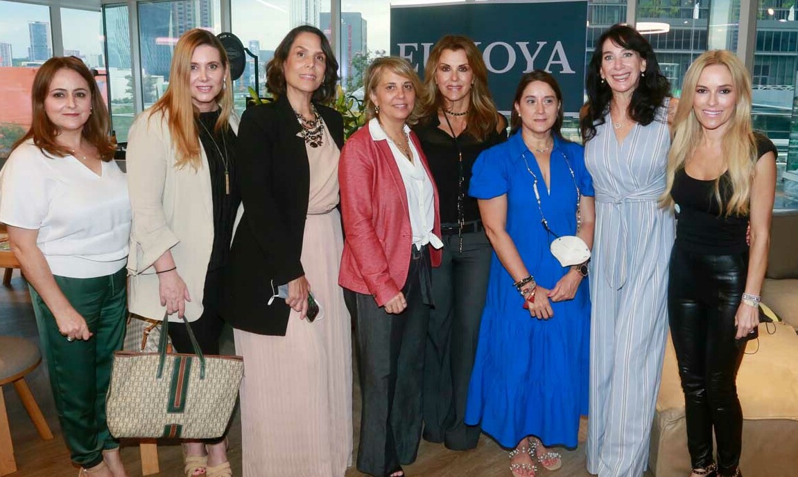 Mónica Garza de Guajardo, María Monteverde, Elsa Blomeyer, Rebeca Garza, Claudia Ibarra, Fernanda Madero, Cristina Elizondo de Torres y Anabella de