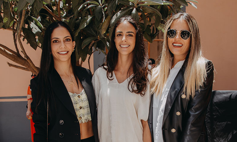 Paola Kuri, Denisse Kuri y Majo Bello