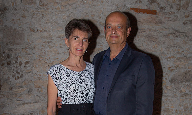 Denisse Costes y Juan Ramón Álvarez