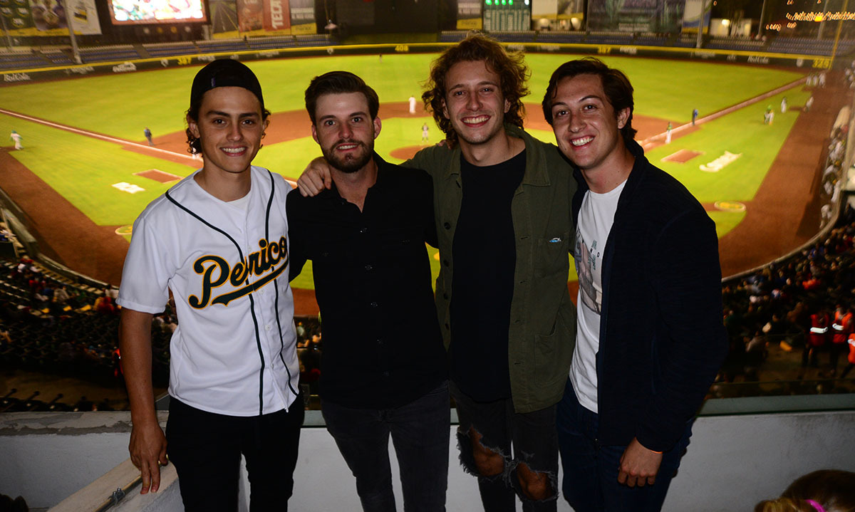 Iñigo Pérez, Isidro Benítez, Pedro González y Diego González