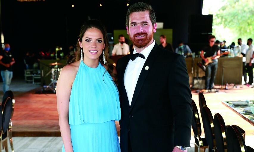 Andrea Leal y Felizardo Elizondo / Foto: Daniel Saldívar