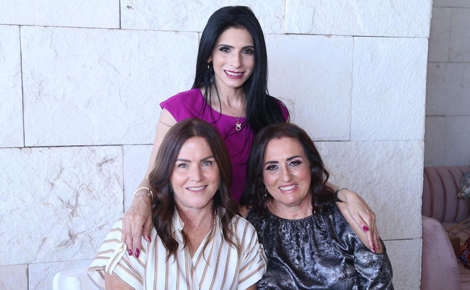 Blanca, Verónica y Amparín