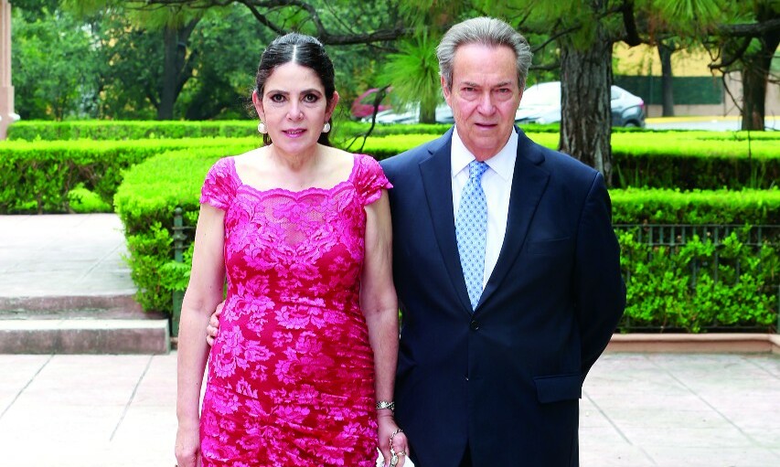 Lucía Cantú Segovia y Luis Deschamps / Foto: Daniel Saldívar