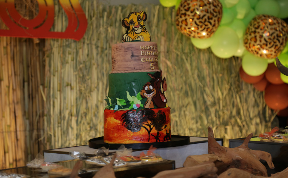 El pastel encantó a todos