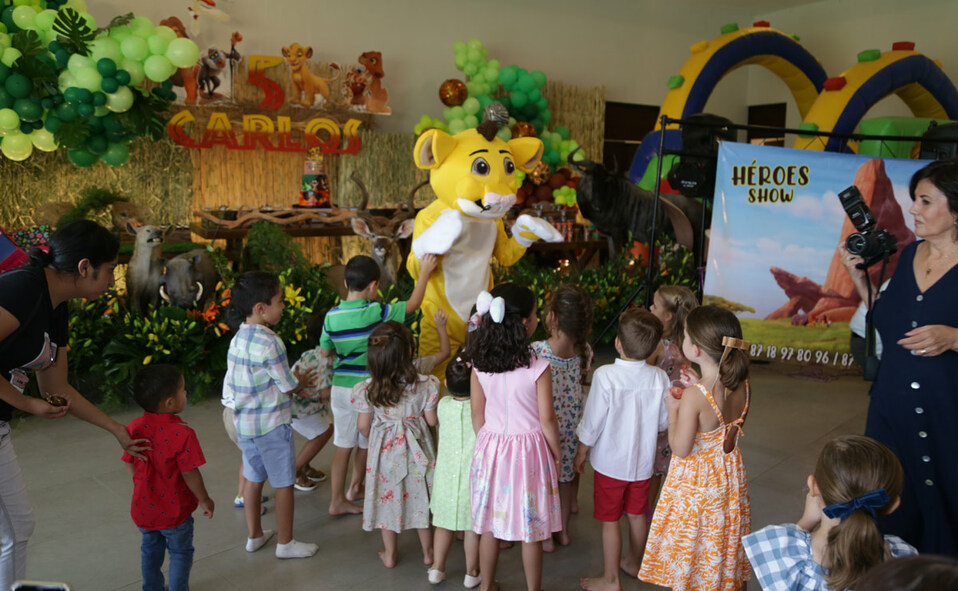 El show llevó el sello de Kids Party