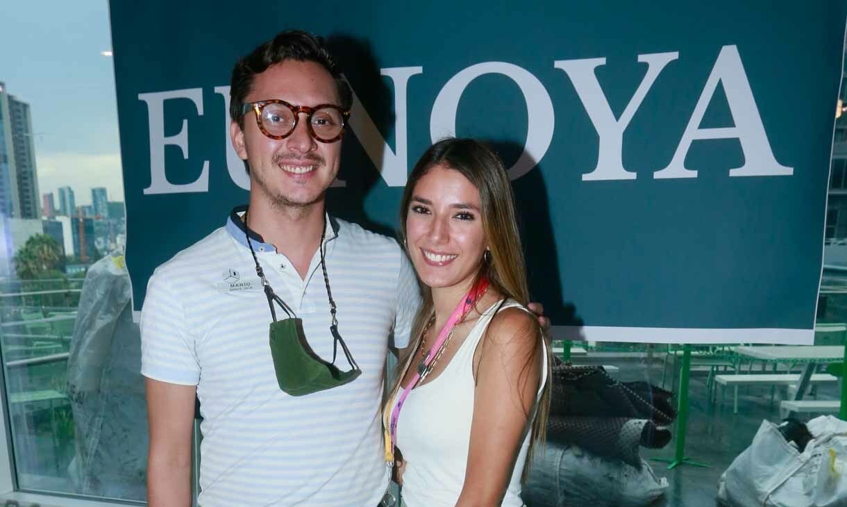 Mario Estrada y Natalia Tamez