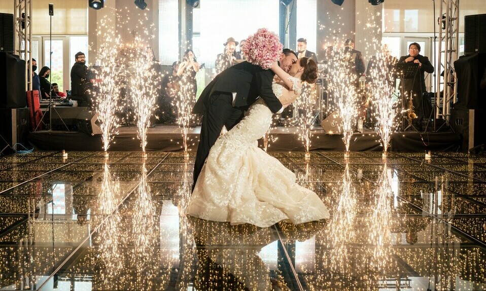 Primer vals como esposos.  / Foto: Paola Tassinari