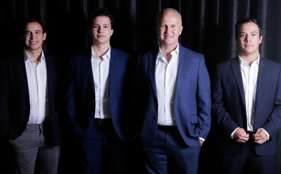 Sebastian Guevara, Fabian Guevara, Oscar Guevara y Rodrigo Guevara. FOTO: DANIEL SALDÍVAR