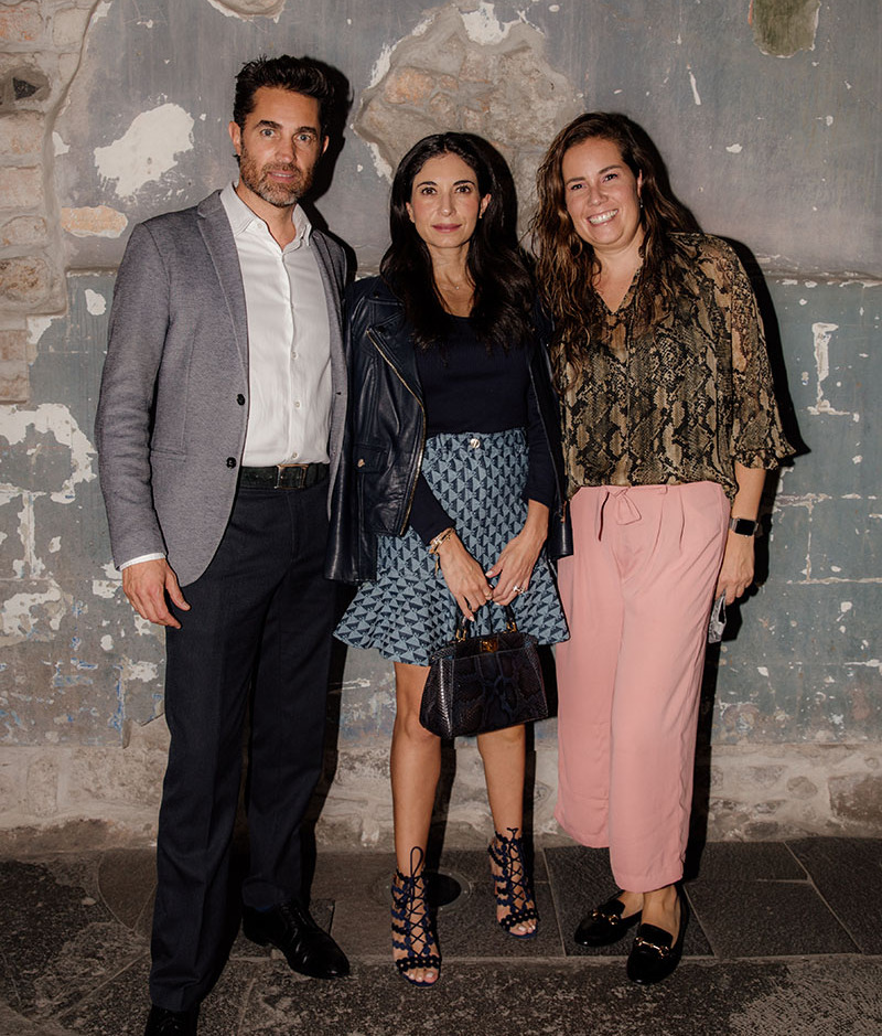 Federico Carvajal, Paola Letayf y Fernanda Cajica (Fotos: Vladimir Zayas)