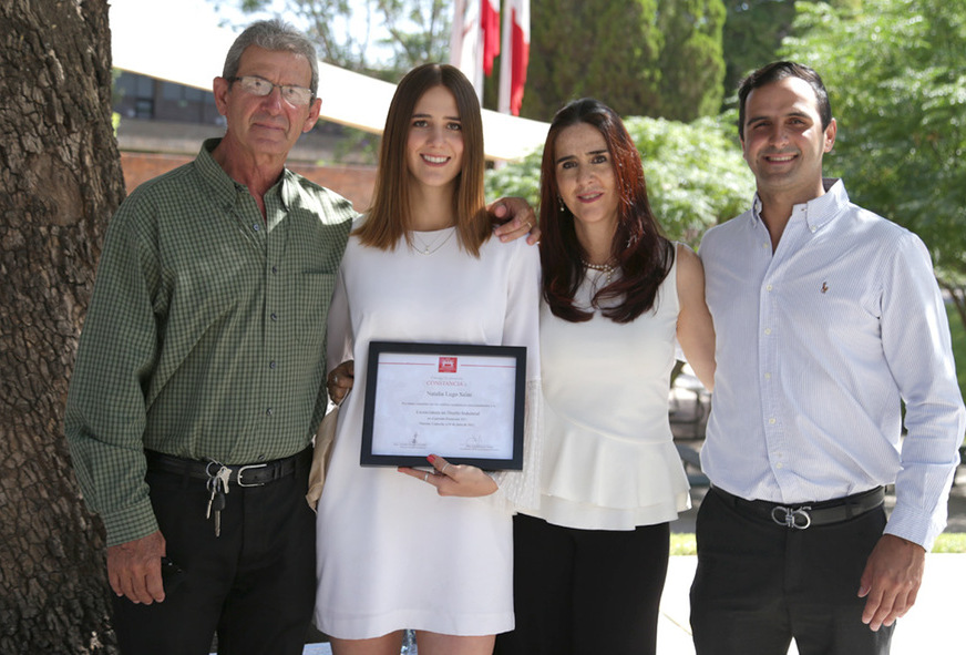Jesús, Natalia, Leonor y Ricardo