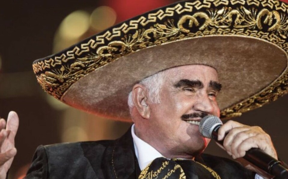Vicente Fernández. Foto: Instagram