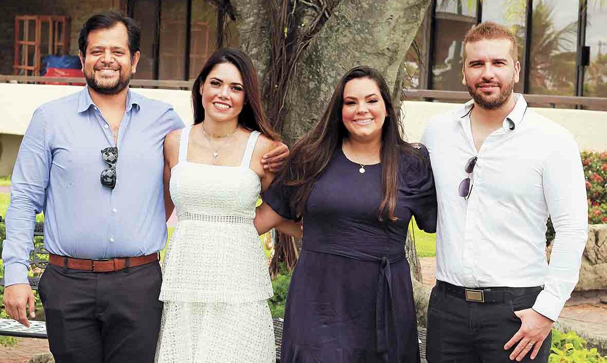 Adolfo Torres, Rebeca Rodríguez, Montserrat Mateos y Gustavo Sáldaña / Fotos: José Chang