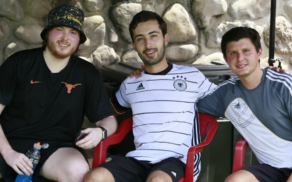 Alex Jumeau, Gerardo Vázquez y Eduardo Reed.