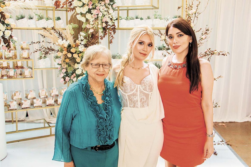Angelina de Leija, Marcela Terán y Rosa Leija / Fotos: Nazareth Menchaca