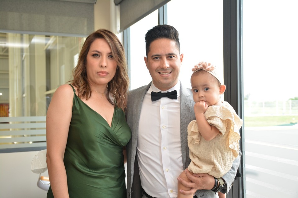 Brenda Munguía, Alejandro Banda y Valeria Banda