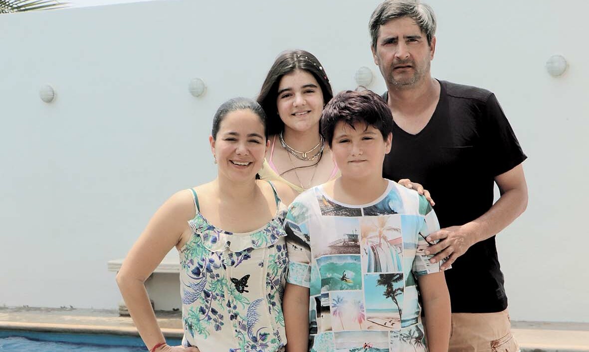 Ale Moahamar, Eduardo Moahamar, Ale Aragón y Lalo Moahamar / Fotos: Dennis Hernández