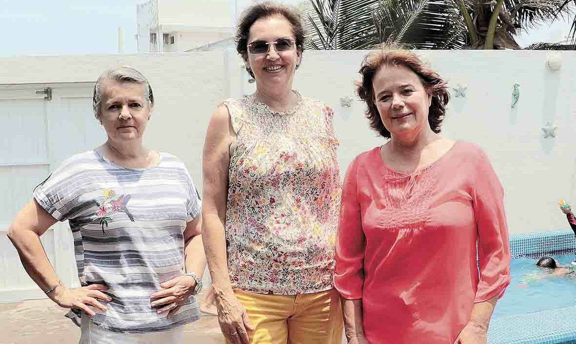 Alicina Sierra, Tere Ochoa y Marite Ramos / Fotos: Dennis Hernández