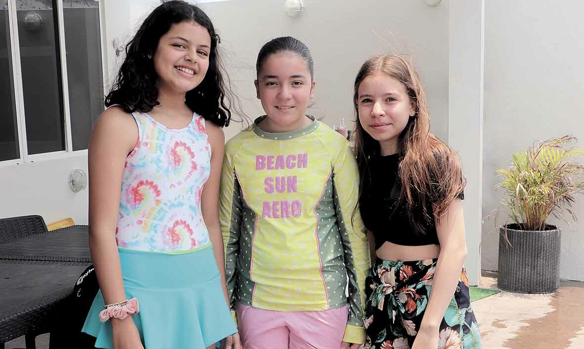 Janet González, Silvana Serna y Beca Tamez / Fotos: Dennis Hernández