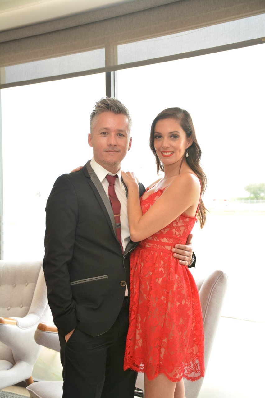 Santiago Cortés e Iris Estrada