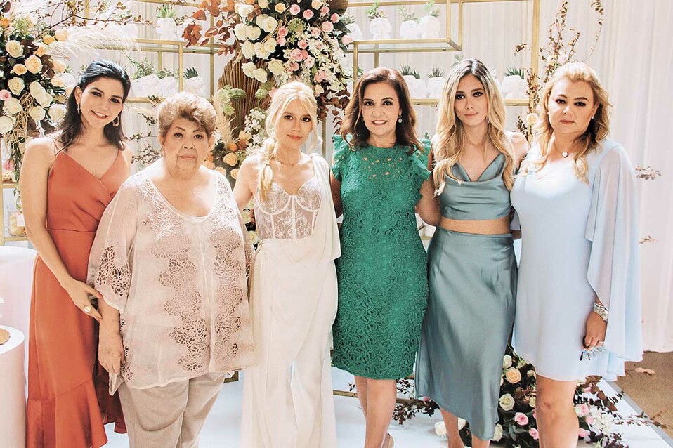 Sofía Terán, Alicia Saucedo, Marcela Terán, Sofía De Terán, Ana cecilia, Terán y Cecilia Sámano / Fotos: Nazareth Menchaca