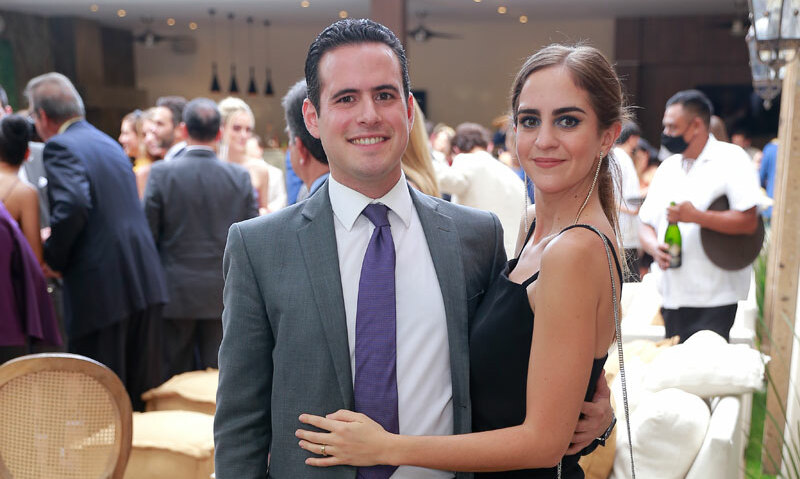 Carlos Serna y Lorena Talamás