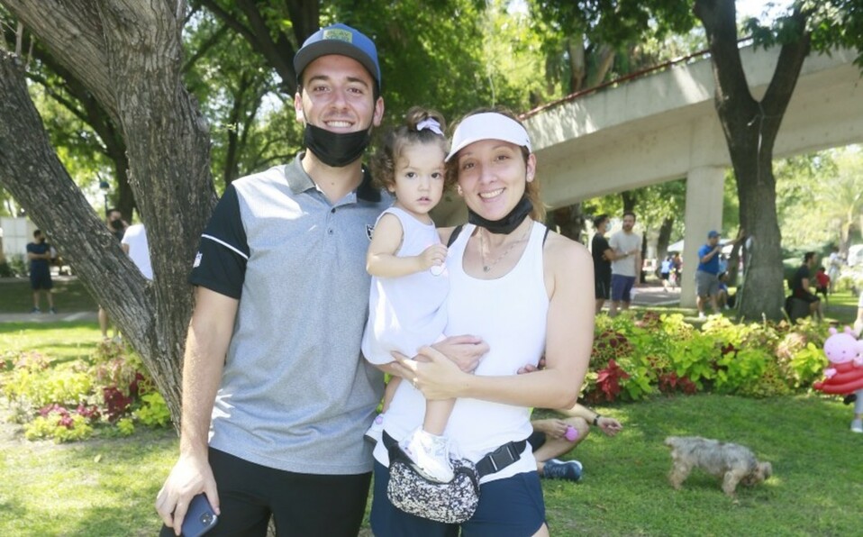 Andrés García, Marien Quintanilla y Ainhoa García / Foto: Omar Valdez