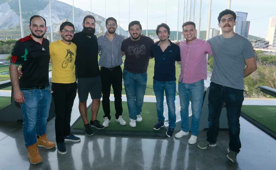 Carlos Escamilla, Jonathan Uribe, Ricardo Leal, Adrián Hernández, Hugo Montemayor, Gerardo Garza, Félix García y Jorge Jiménez / Fotos:  Omar Val
