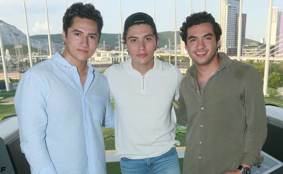 Héctor Alejandro Ruiz, Sebastián Chicho y Gabriel Rodríguez / Fotos:  Omar Valdez
