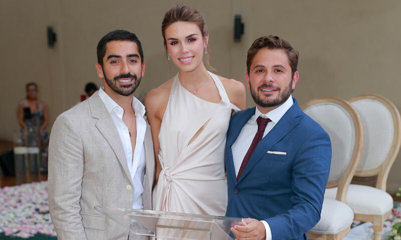 Mariano Garza, Paola Ruiz y Javi García Yturria