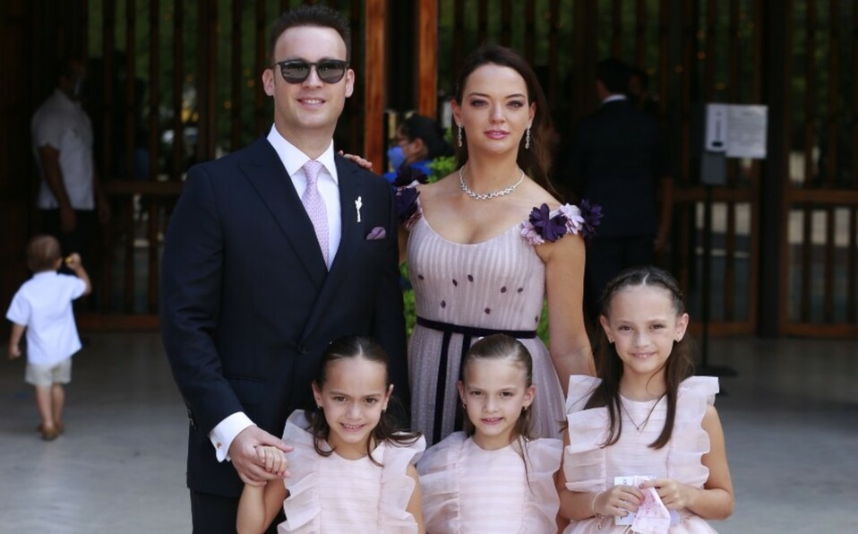 David Othón Páez, Cordelia Treviño de Páez, Fernanda Páez, Valentina Páez y Cordelia Páez / Foto: Daniel Saldívar