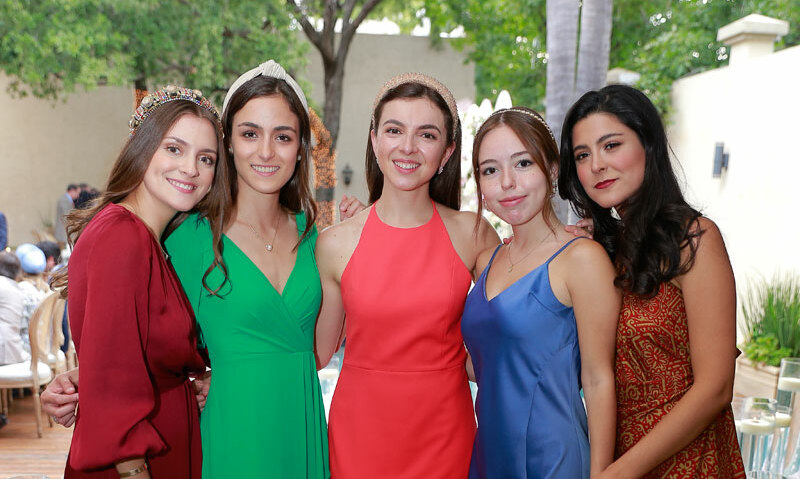 Eri Aldain, Regina Talancón, Christel-Belden, Jimena Niño y Luisa Quiroga