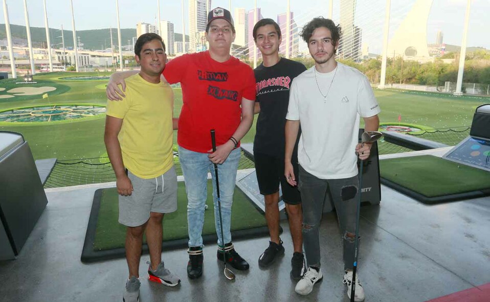 Eugenio De la Garza, Alan Flores, Carlos Arroyo y David Azuela / Fotos:  Omar Valdez