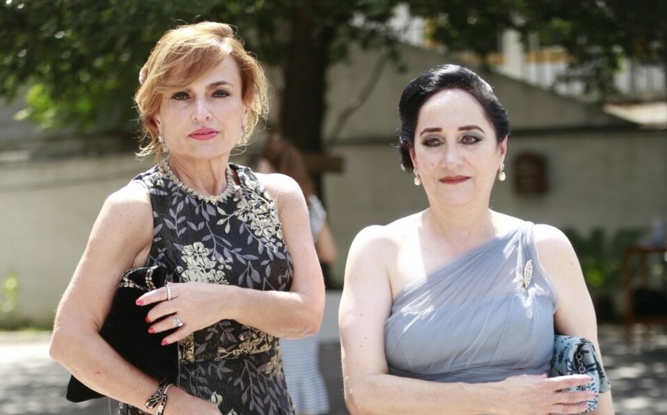 Vero Villarreal  y Elsa María Rodríguez / Foto: Daniel Saldívar