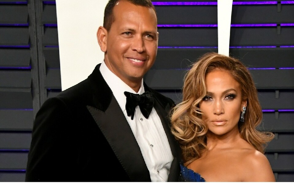 Jennifer Lopez y Alex Rodriguez (Foto: Instagram).