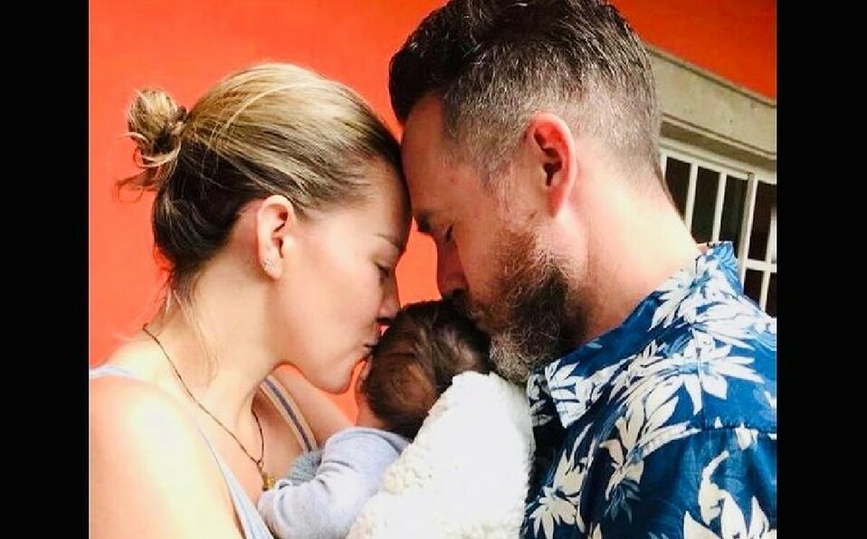 Fernada Castillo, Liam y Erik Hayser (Foto: Instagram).