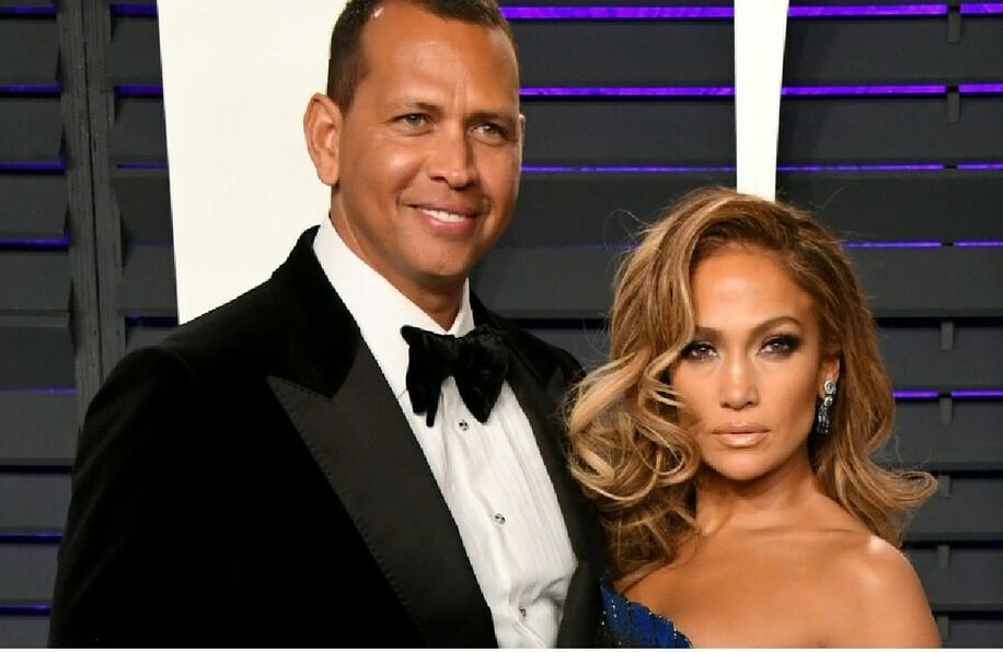 Jennifer Lopez y Alex Rodriguez (Foto: Instagram).