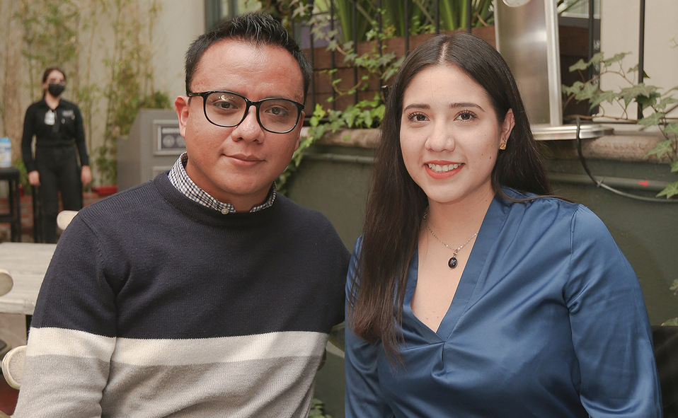 EDUARDO BEATO E ITZEL ESTRADA