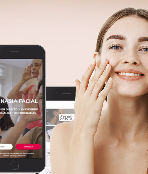 Apps de gimnasia facial/ Foto: Cortesía
