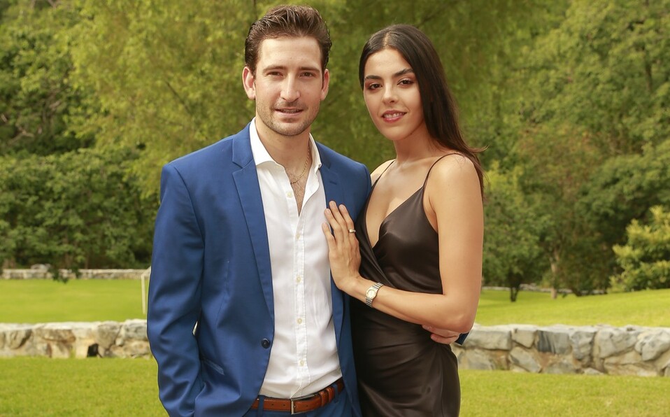Fabrizio Vonnacher y Alicia Canales. FOTO: DANIEL SALDÍVAR