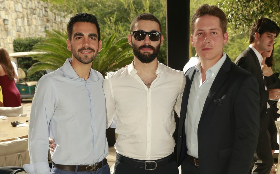 Eugenio Martínez, Marcelo Recio y Eugenio Azcárraga. FOTO: DANIEL SALDÍVAR