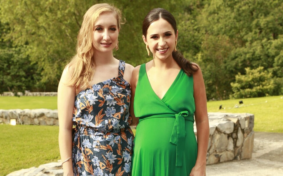 Valeria Madero y Elsa Astaburuaga. FOTO: DANIEL SALDÍVAR