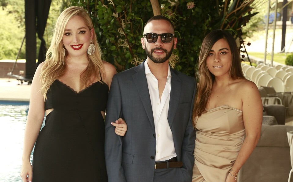 Stephanie Roxanne, Carlos Zaur y Gabriela Rojas. FOTO: DANIEL SALDÍVAR