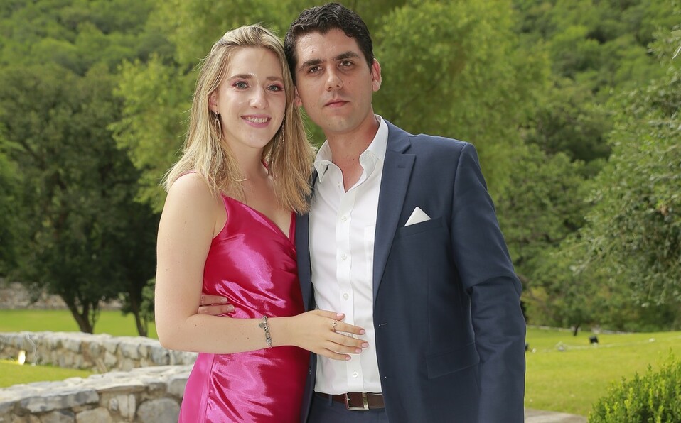 Samantha Lozano y Hernán González. FOTO: DANIEL SALDÍVAR