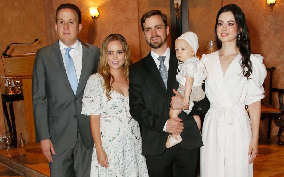 Victor Marcos Tafich, Christel Huasemann, Wernes Husemann, Bastian Husemann y Ana Sofía Guerra.  FOTO: ANTONIO MIRELES