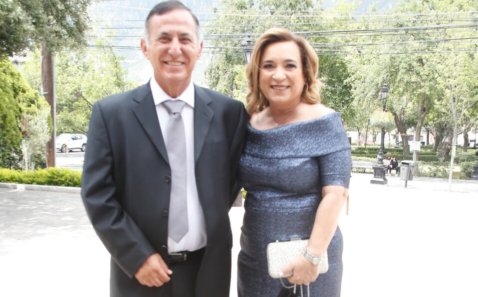 Álvaro Gómez y María Aurora Lozano de Gómez. FOTO: ANTONIO MIRELES