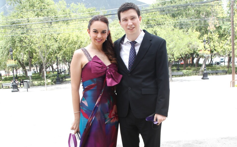Jesica Peña y Fernando Garza. FOTO: ANTONIO MIRELES